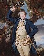 George Nassau Clavering, 3rd Earl of Cowper (1738-1789), Florence beyond, Johann Zoffany